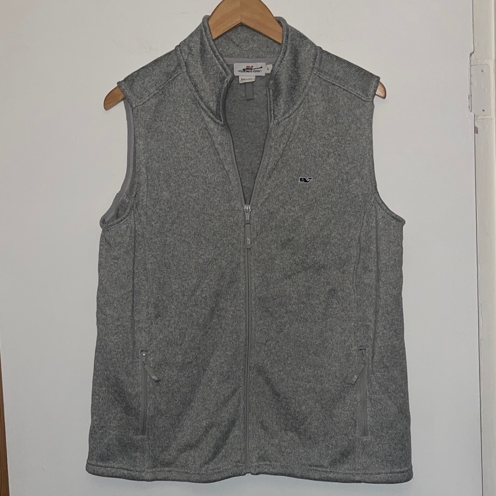Vineyard Vines Men's Sweater Fleece Vest Large